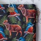 Funda libro Martín pescador y Pudú