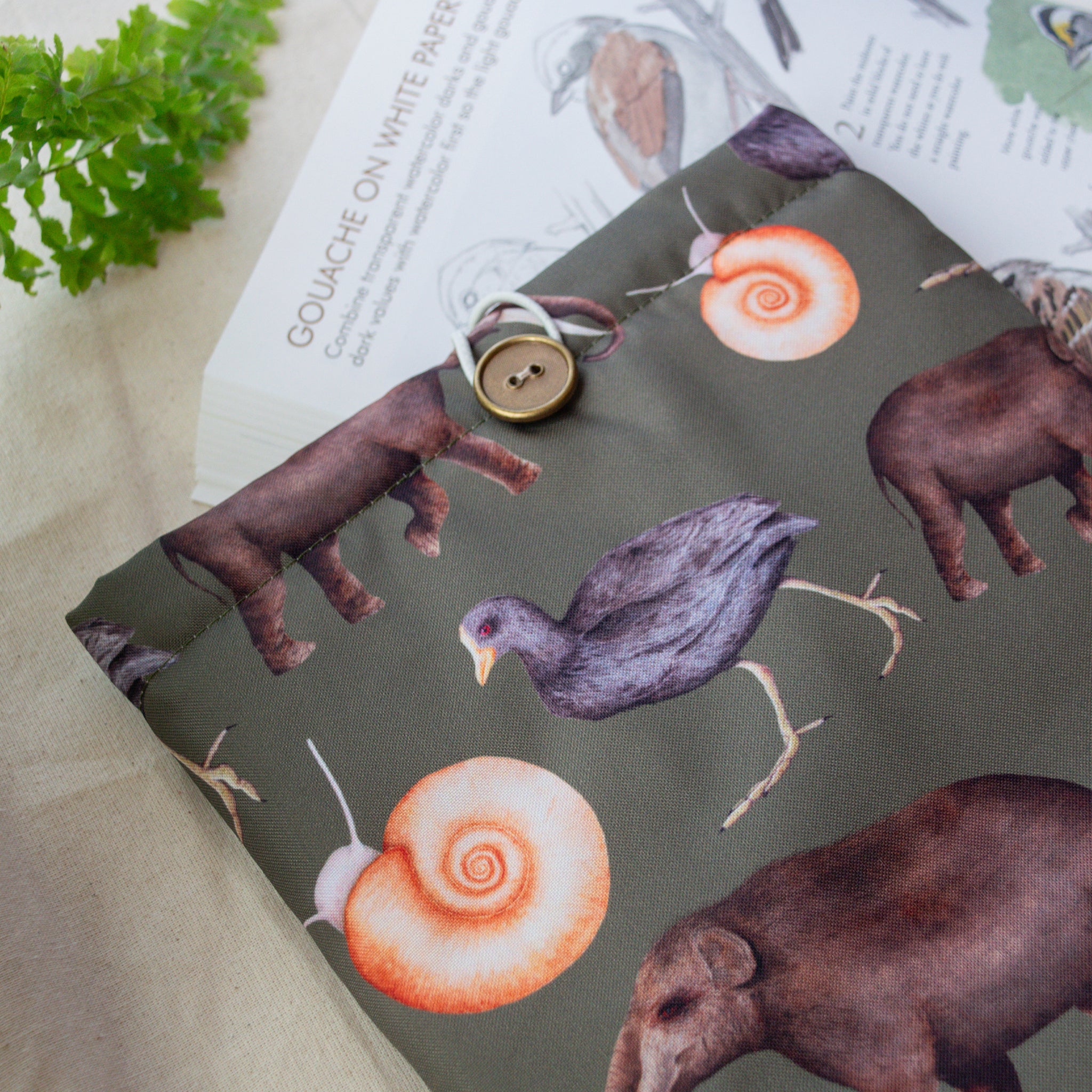 Funda libro Paleo laguna