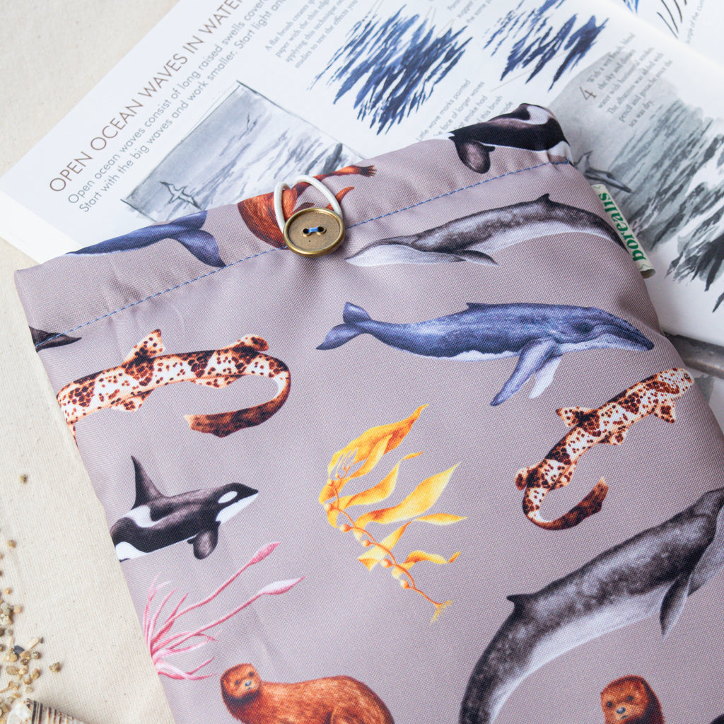Funda libro Vida marina